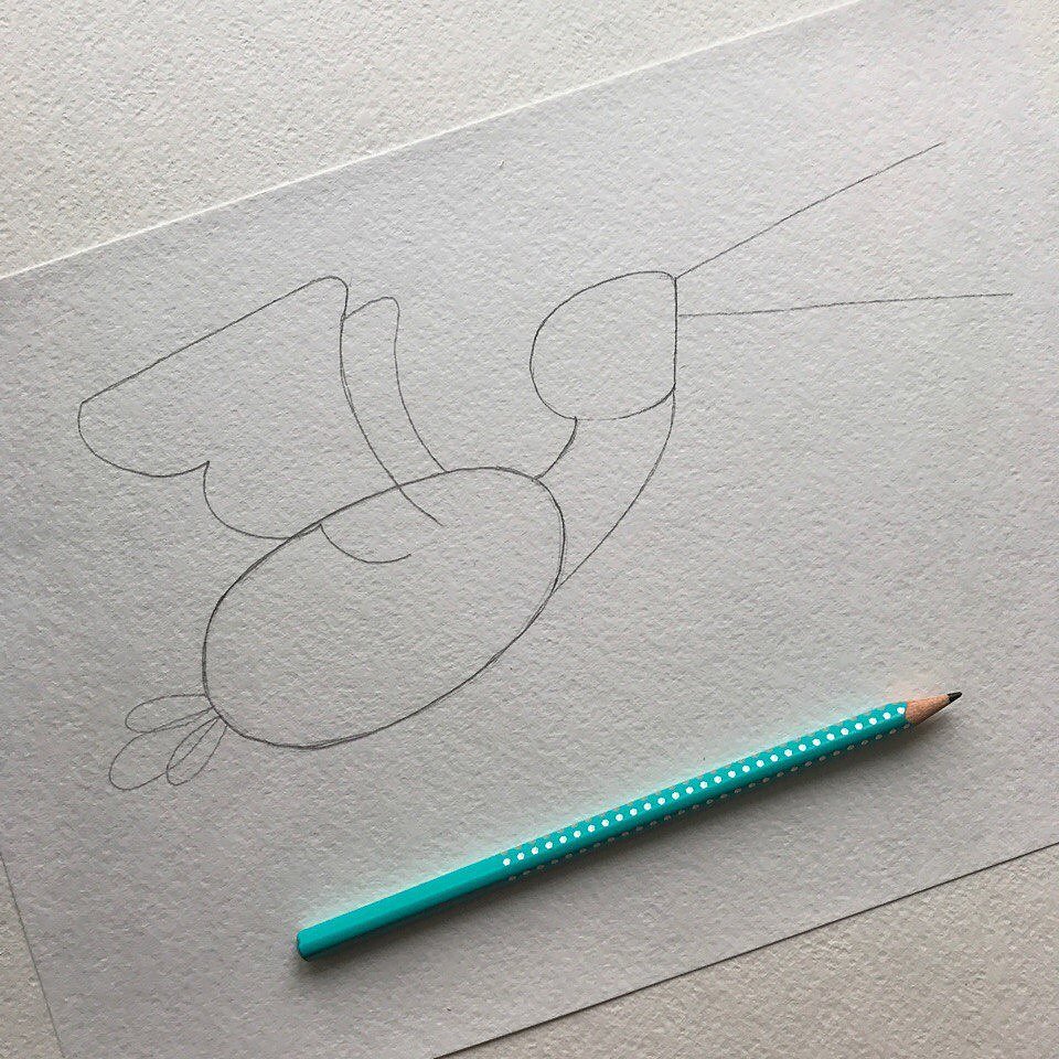 Мастер-класс: Рисуем пластилином пеликана.