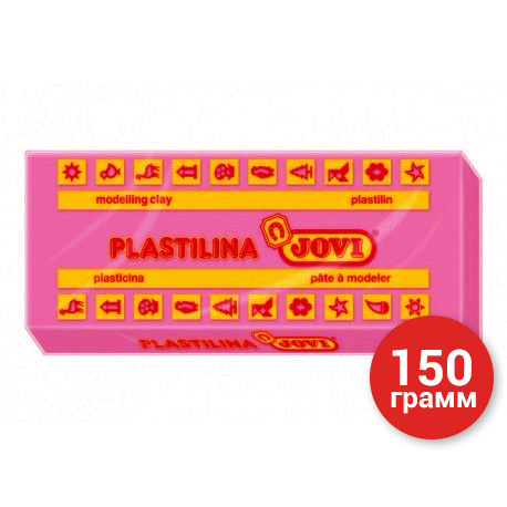Пластилин JOVI розовый 150гр. Art. 71 07