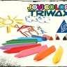 Мелки восковые JOVI Jovicolor Triwax треугольные 12 цветов Art. 973/12