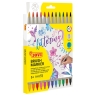 Маркеры-кисти JOVI Lettering двусторонние 12 цветов Art. 1312DP