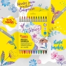 Маркеры-кисти JOVI Lettering двусторонние 12 цветов Art. 1312DP