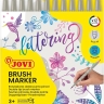 Маркеры-кисти JOVI Lettering двусторонние 12 цветов Art. 1312DP