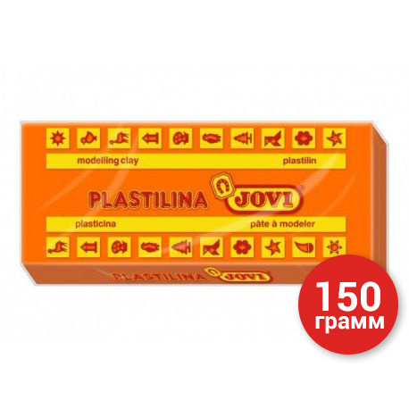 Пластилин JOVI оранжевый 150гр. Art. 71 04